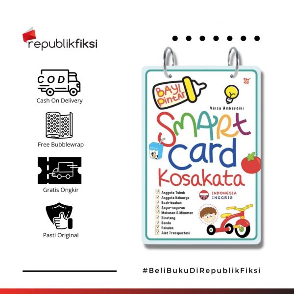 BAYI PINTAR SMART CARD KOSAKATA (INDONESIA-INGGRIS)