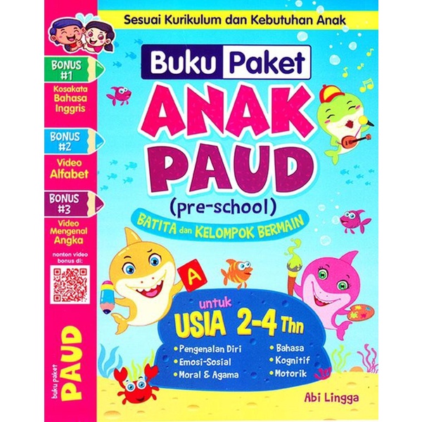 Buku Paket Anak PAUD Batita